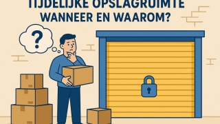 Wanneer is tijdelijke opslagruimte de beste optie? фото